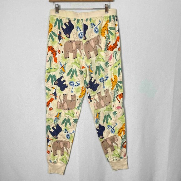 Landry's NWT Jungle Party Long Sleeve Cotton Knit Pajama Set Womens Size L - Picture 7 of 13